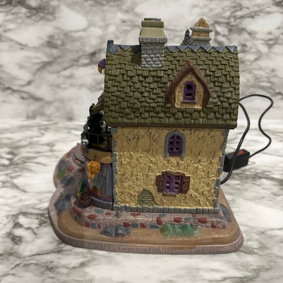 LEMAX Spooky Town Witches Brew Haus - Picture 4 of 11